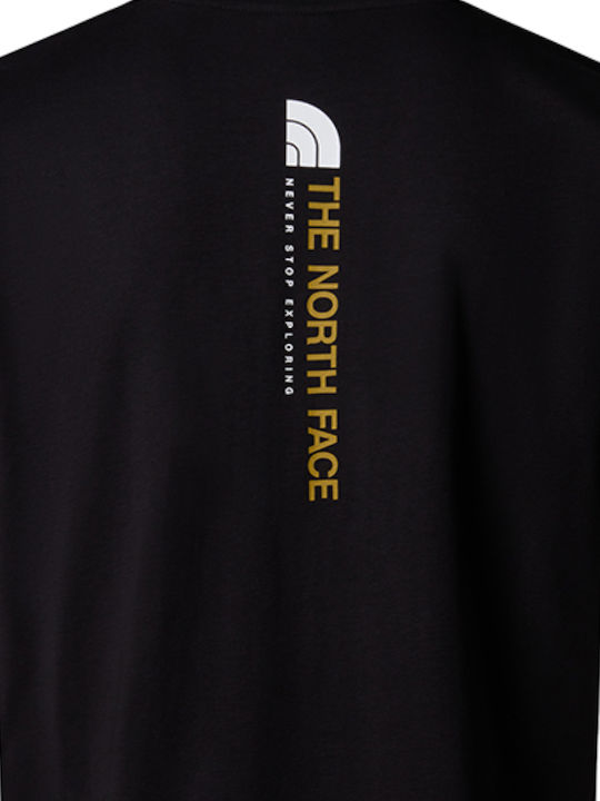 The North Face T-shirt Bărbătesc cu Mânecă Scurtă Black