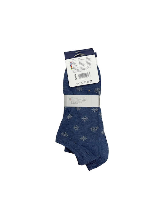 Intimonna Men's Socks BLUE 3Pack