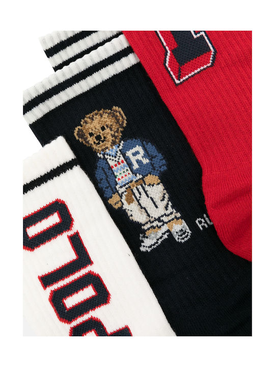 Ralph Lauren Herren Gemusterte Socken Multi 3Pack