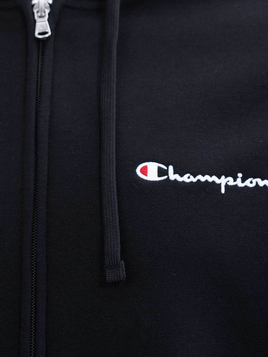 Sweatshirt with Hood Black