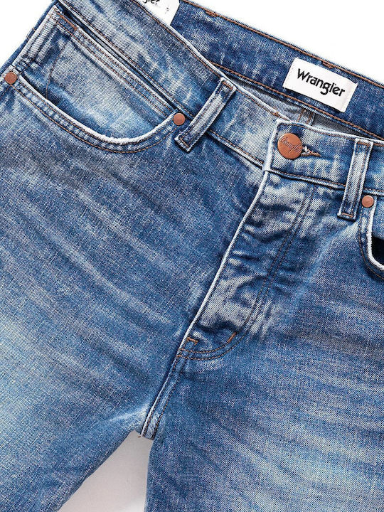 Spencer Ανδρικό Παντελόνι Τζιν με Slim Straight Εφαρμογή Spark Blue