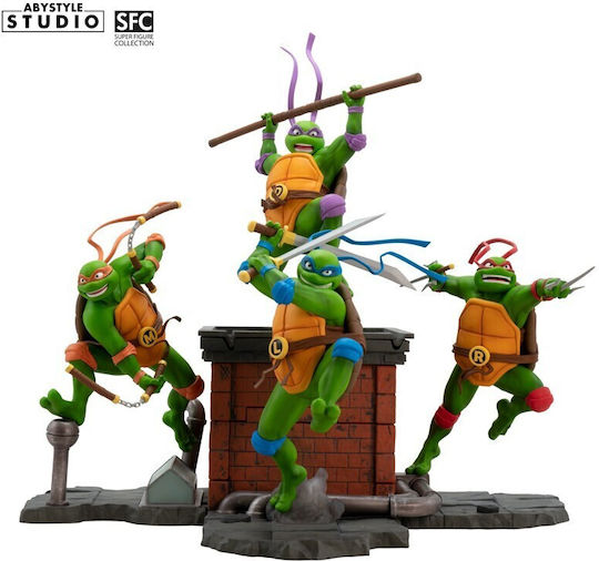 Abysse Teenage Mutant Ninja Turtles Donatello Statue 21cm Abyfig098