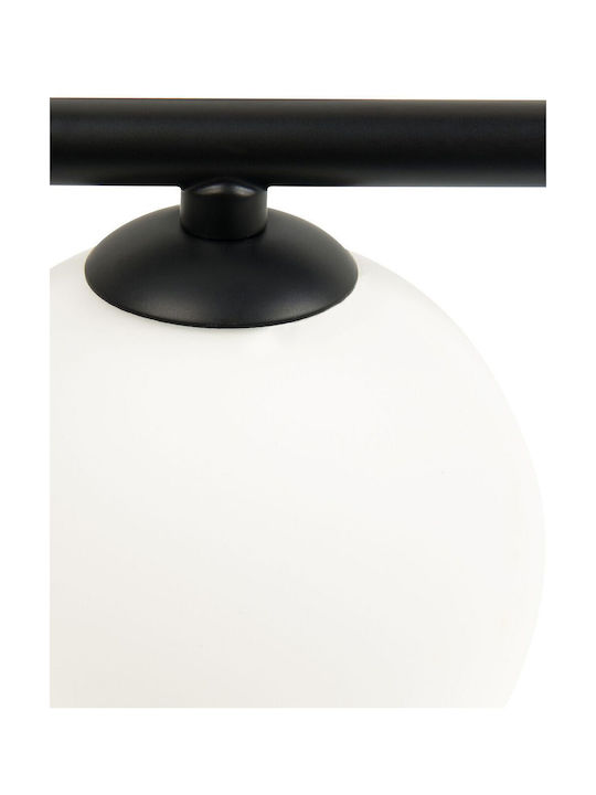 Beliani Modern Wandleuchte Schwarz