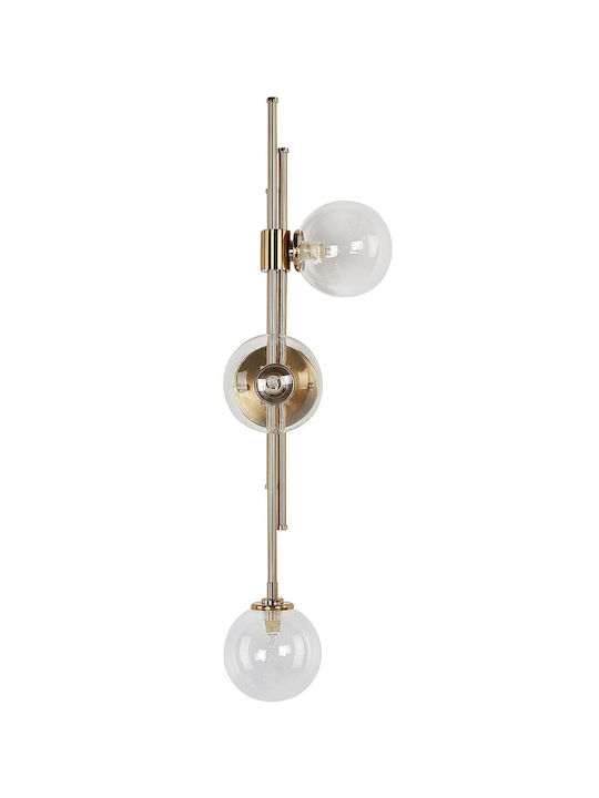 Beliani Modern Wandleuchte Gold