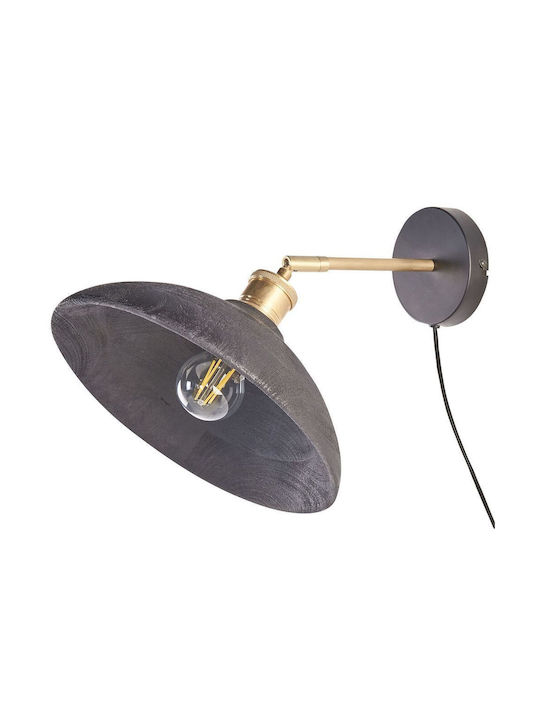 Beliani Modern Wandleuchte Schwarz