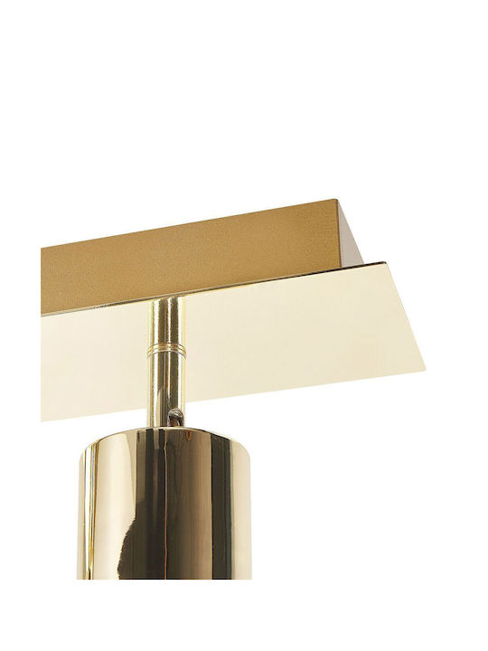 Beliani Spot with 4 Lights in Gold Color