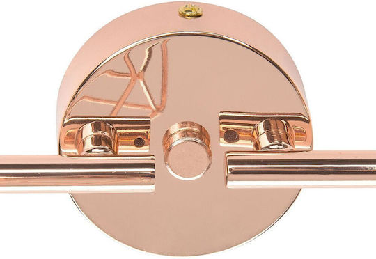 Beliani Spot with 4 Lights in Copper Color Beliani Spot with 4 Lights in Copper Color