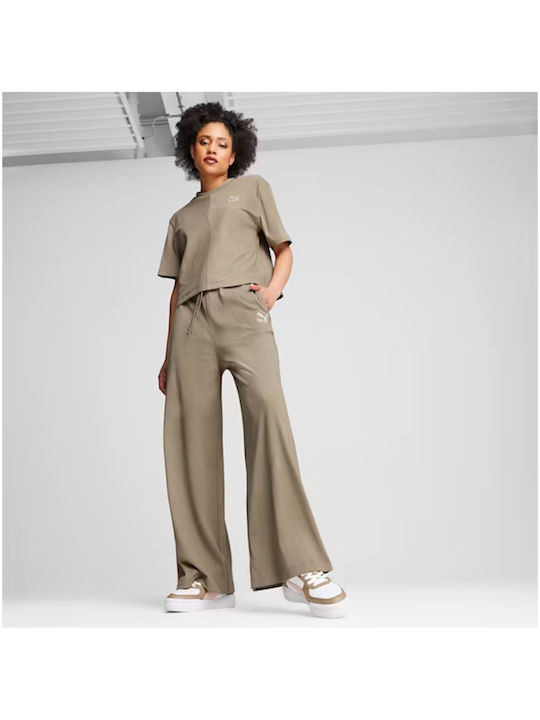 Puma Classics Damen-Sweatpants Beige