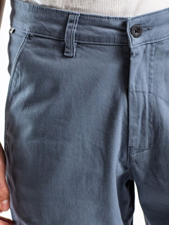 Flex Grip Ανδρική Βερμούδα Chino Grey Blue