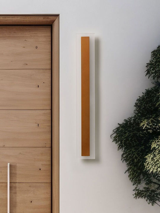 Beliani Iluminat Exterior Montat Pe Perete Led
