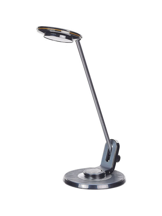 Beliani LED Lumină de Birou în Culoarea Argintiu