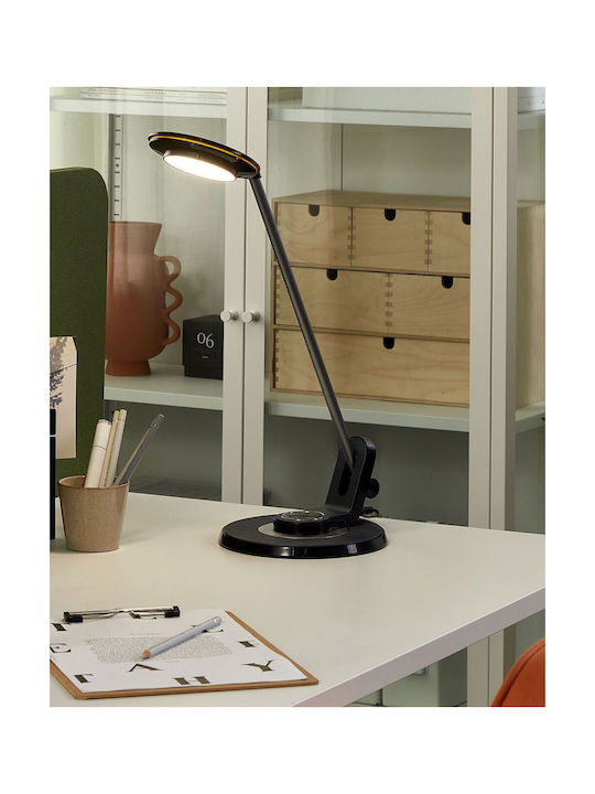 Beliani LED Lumină de Birou în Culoarea Argintiu