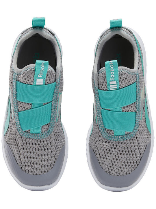Rush Runner Kids Sports Shoes Running Slip-On Gray