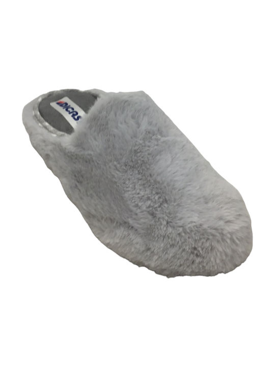 Dicas Winter Women's Slippers in Gray color