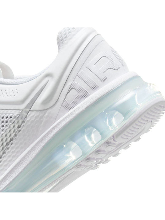 Air Max 2013 GS Αθλητικά Παιδικά Παπούτσια Running με Κορδόνια Λευκά