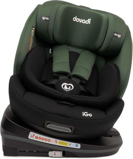 Dovadi iGo Καθισματάκι Αυτοκινήτου i-Size με Isofix Dark Forest 0-36 kg