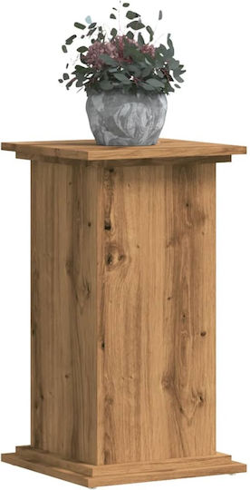 vidaXL Suport de plante Lemn Bej 33bucx33bucx60buccm.