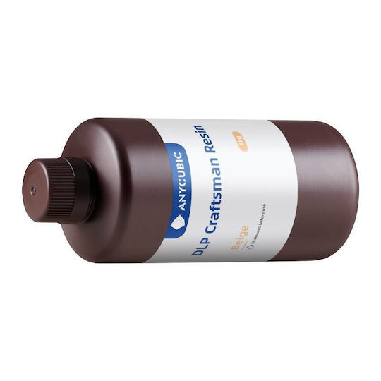 Anycubic Dlp Craftsman Resin for 3D Printer Beige 1kg (SDHLBG-104C)