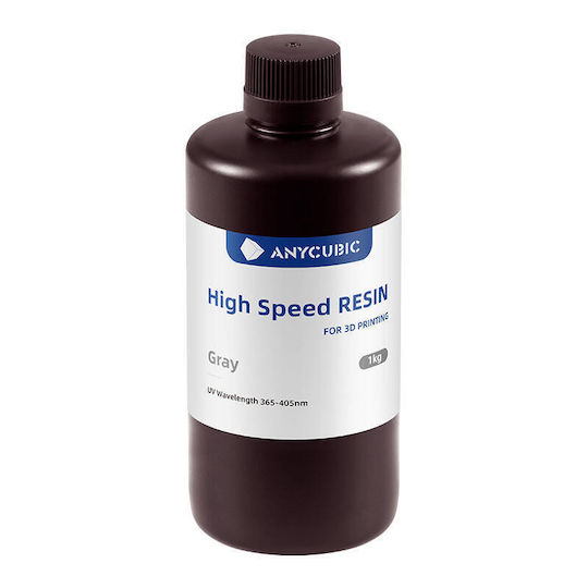 Anycubic High Speed Resin for 3D Printer Gray 1kg (SGSGY-101D)