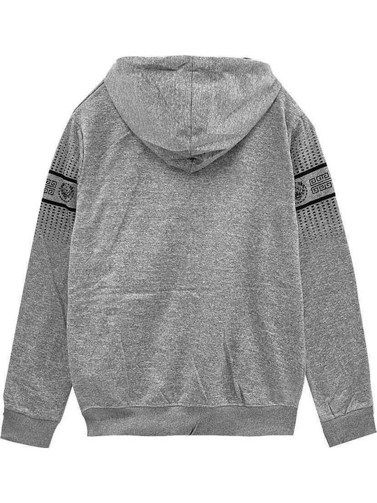 Trainingsanzug Glänzend mit Gummizug Gray