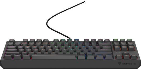 Genesis Thor 230 Lite Gaming Mechanical Keyboard Tenkeyless with Outemu Red switches and RGB lighting (English US)