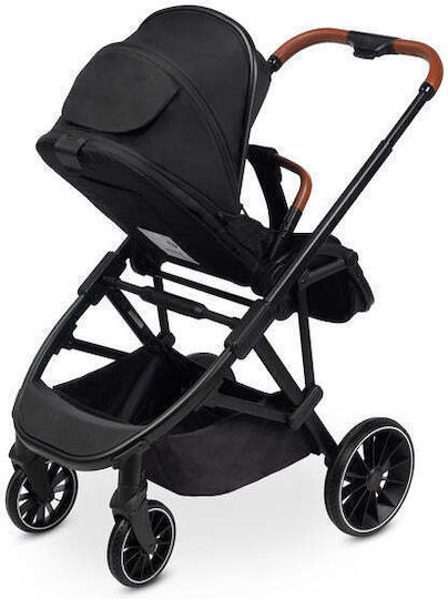 Caretero Ratio Καρότσι Μωρού Μαύρο 11kg