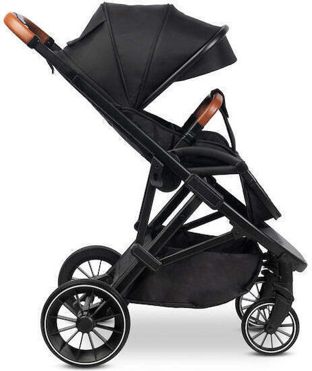 Caretero Ratio Καρότσι Μωρού Μαύρο 11kg