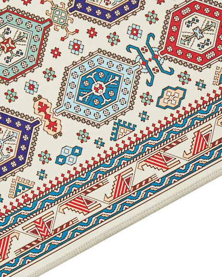 Beliani Covor Antiderapant Coridor Multicolor 60x200cm