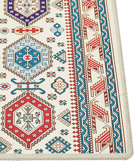 Beliani Covor Antiderapant Coridor Multicolor 60x200cm