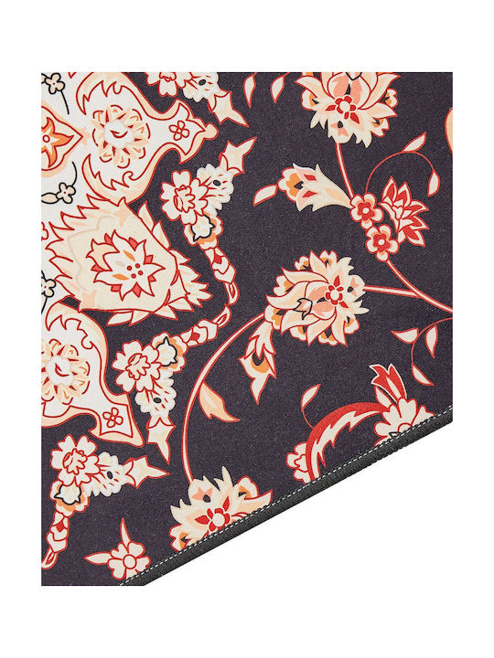 Beliani Aritas Αντιολισθητικό Χαλί Διάδρομος Black-beige 60x200cm