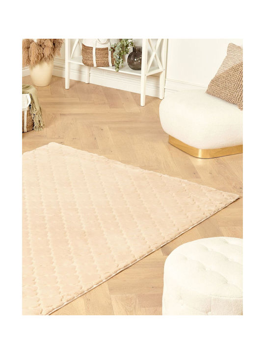 Beliani Gharo Χαλί Ορθογώνιο Beige 160x230cm