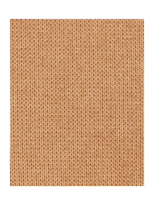 Dining Chair Set 2 Fabric Orange Ada