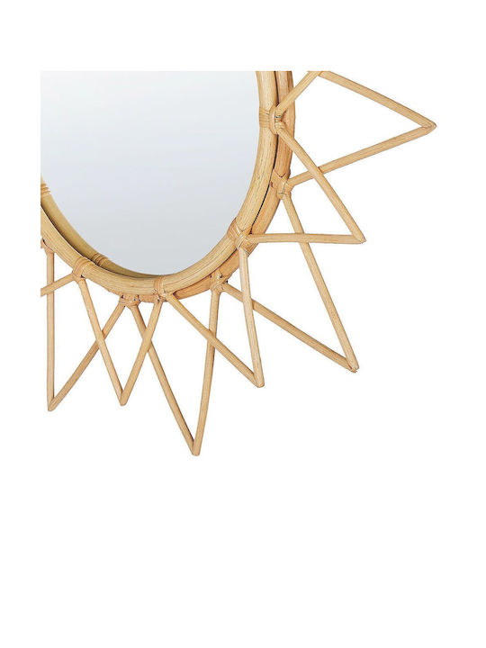 Wandspiegel 61 cm Natur Aroek