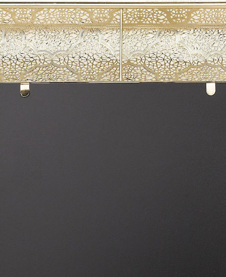 60 Cm Gold Wall Mirror Plerin