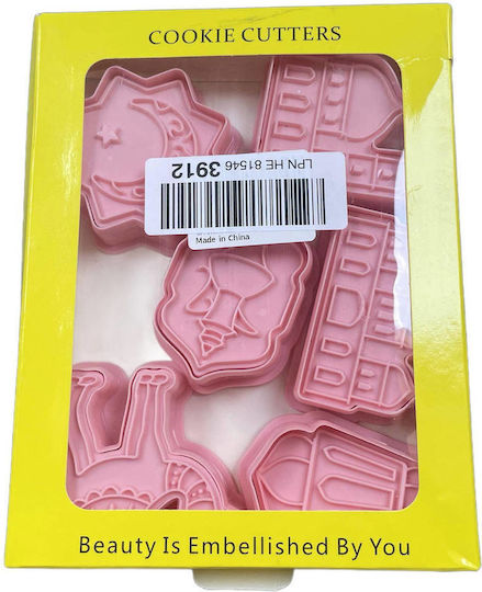 Cthink Decupatoare pentru prăjituri Plastice 6buc 5906792619008