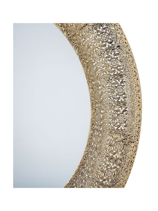 80 cm Gold Wandspiegel Channay