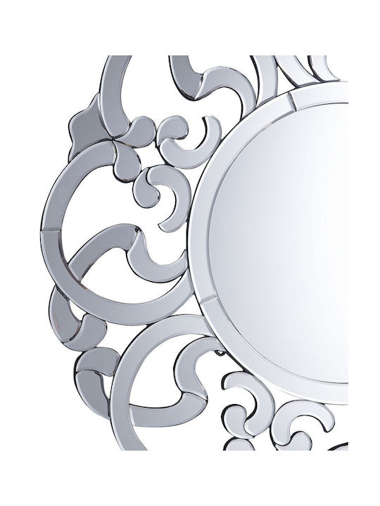 70 Cm Silver Wall Mirror Mornaix