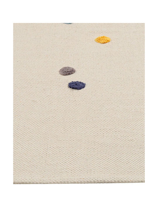 Children's Cotton Rug Animal Pattern 80 X 150 Cm Beige Singkil