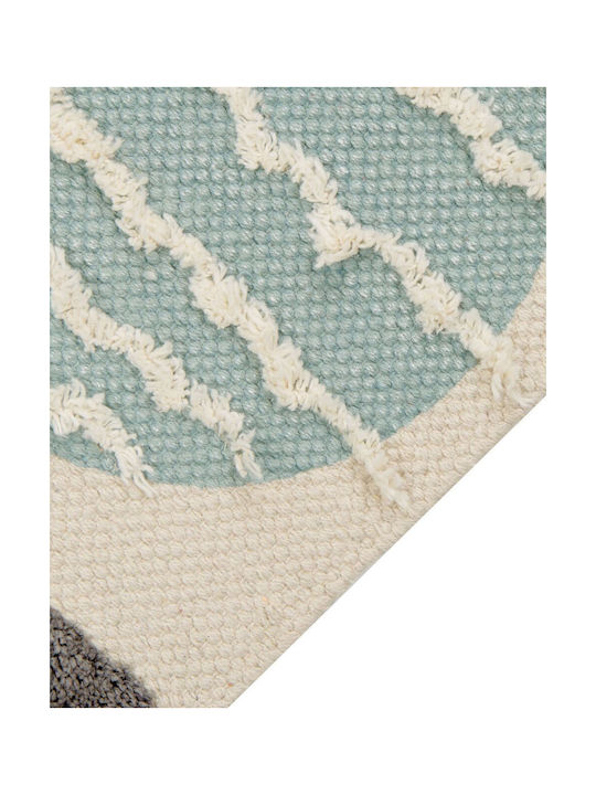 Multicolored Cotton Children's Rug 80 X 150 Cm Blang
