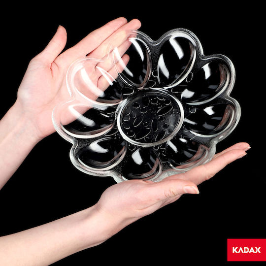 Kadax Eierplatte Kleine Glasschale Eier