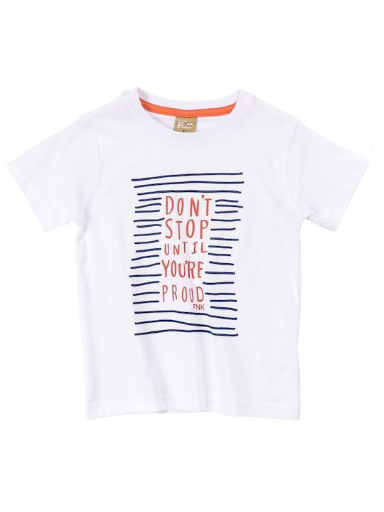 Funky Tricou pentru copii Alb