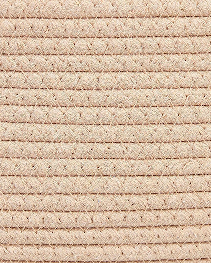 Set 2 Beige Baumwollkörbe Gissar