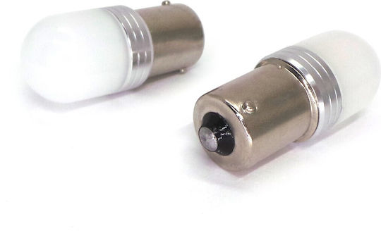 Led Ba15s P21w 12-24v Canbus Red
