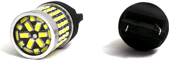 LED 7440 W21W 12-24V Canbus 2100lm Weiße Glühbirne mit Linse