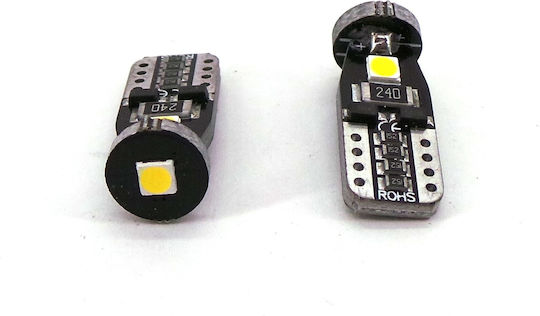 Led T10 W5w 12v-18v 3w Canbus 240lm Крушка