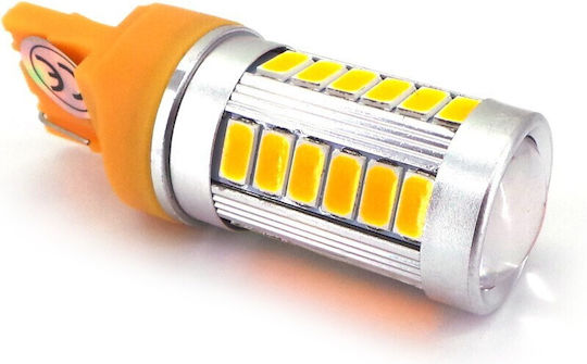 Led 7440 W21w 12v 17w Canbus Orange