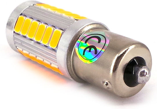Led Bau15s Py21w 12-24v 17w Canbus Orange