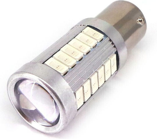 Led Bulb Bau15s Py21w 12-24v 17w Canbus Direction Usa Orange
