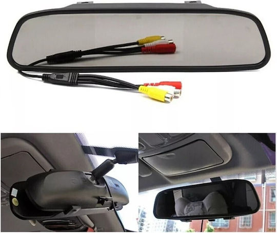 Reversing Camera Parking Sensors Screen In Mirror Set