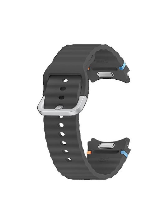 Samsung Strap Silicone Gray (Samsung Watch7, Watch6, Watch5, Watch4)